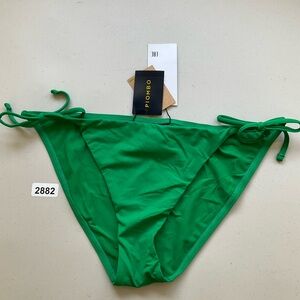 PIOMBO Bikini Bottom Large Green Women’s  Swimwear New